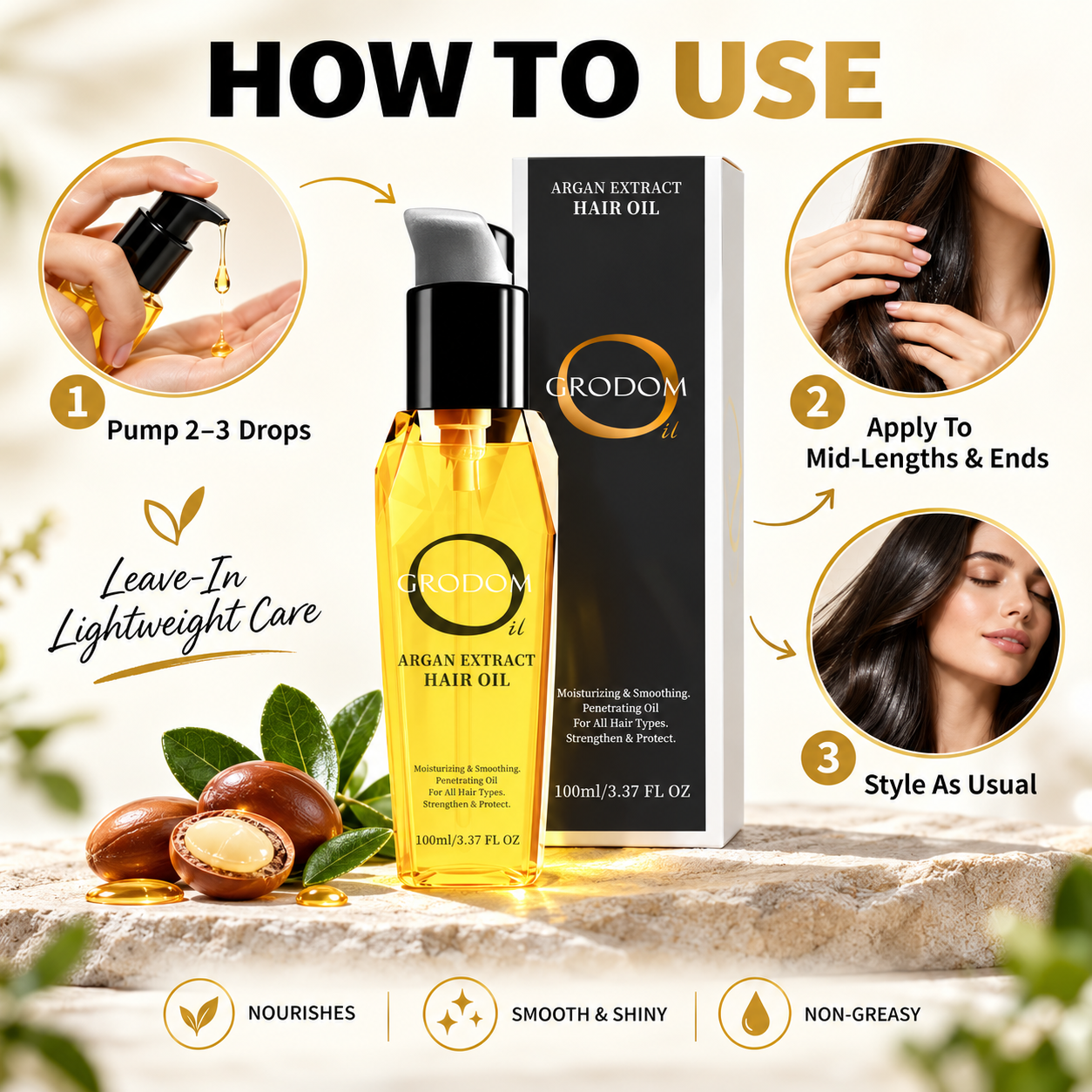 Argan Extract Hair Oil 100ML