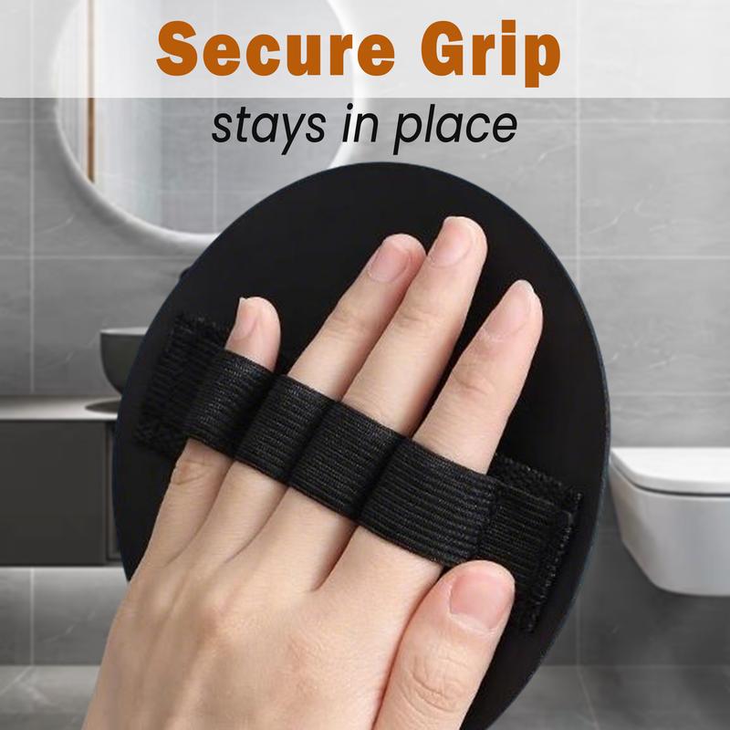 Soft Rubber Shower Scrubber for Efficient Cleansing Body, Gentle Exfoliating Bath Brush for All Kinds of Skin