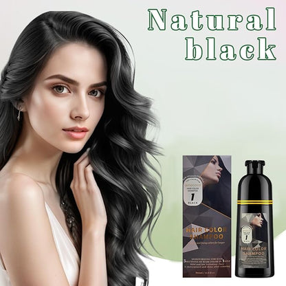 Hair Dye Shampoo, 3 in 1 Gray Hair Coverage