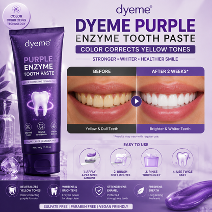 dyeme® Purple Color Correcting Toothpaste