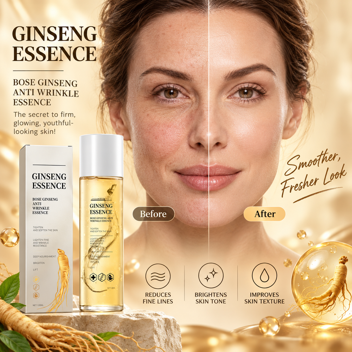 Ginseng Anti-Wrinkle Serum