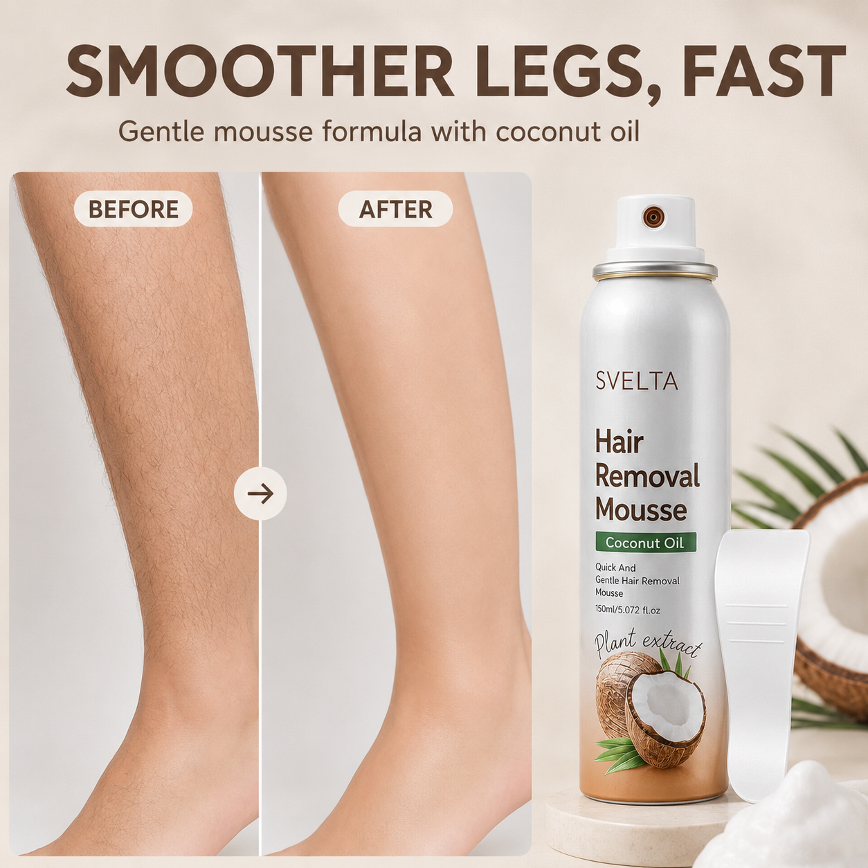 Svelta Hair Removal Mousse