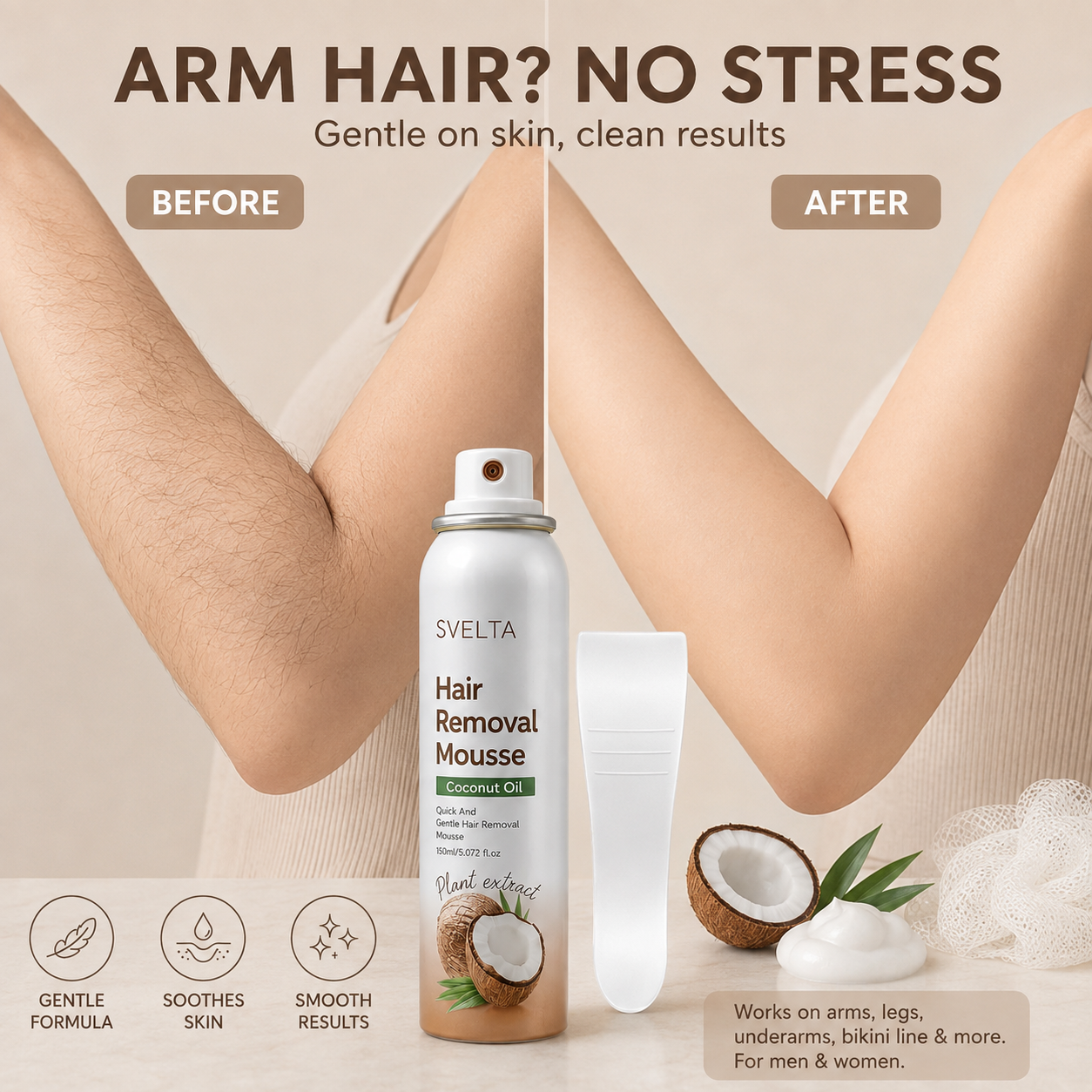 Svelta Hair Removal Mousse