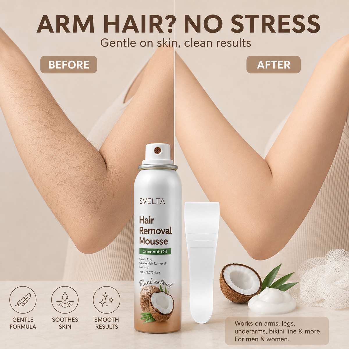 Svelta Hair Removal Mousse