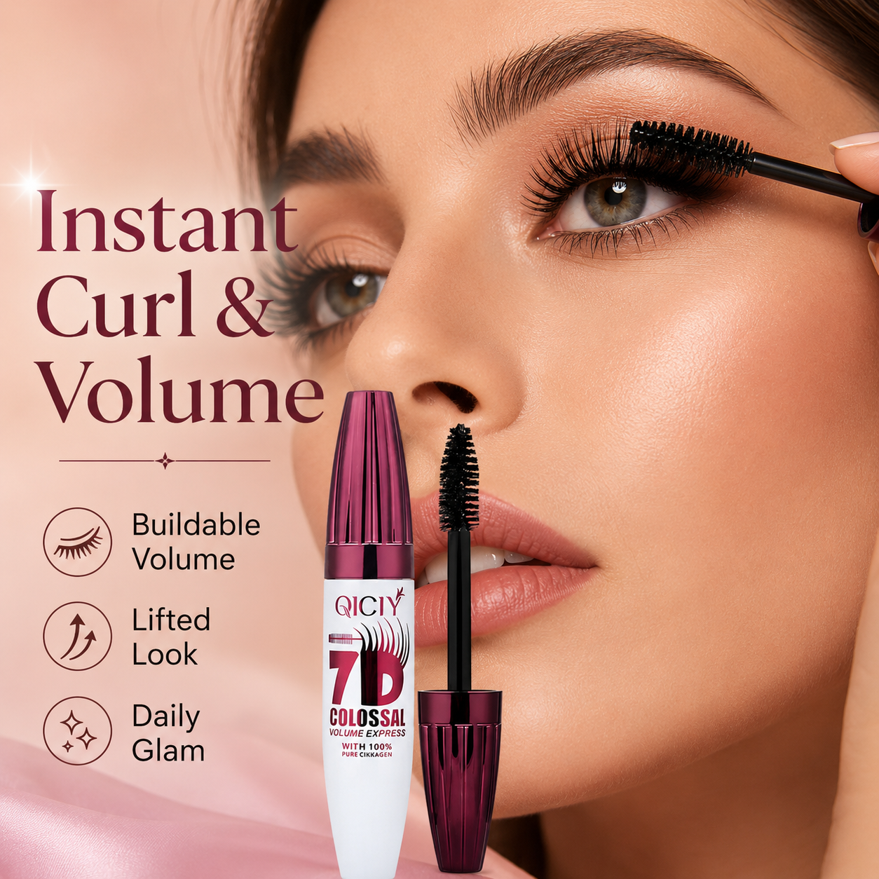 Professional Long-Lasting Curling Mascara