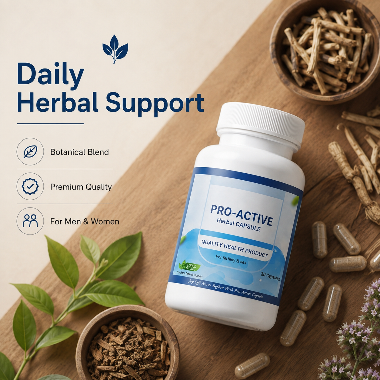 PRO-ACTIVE HERBAL SUPPLEMENT