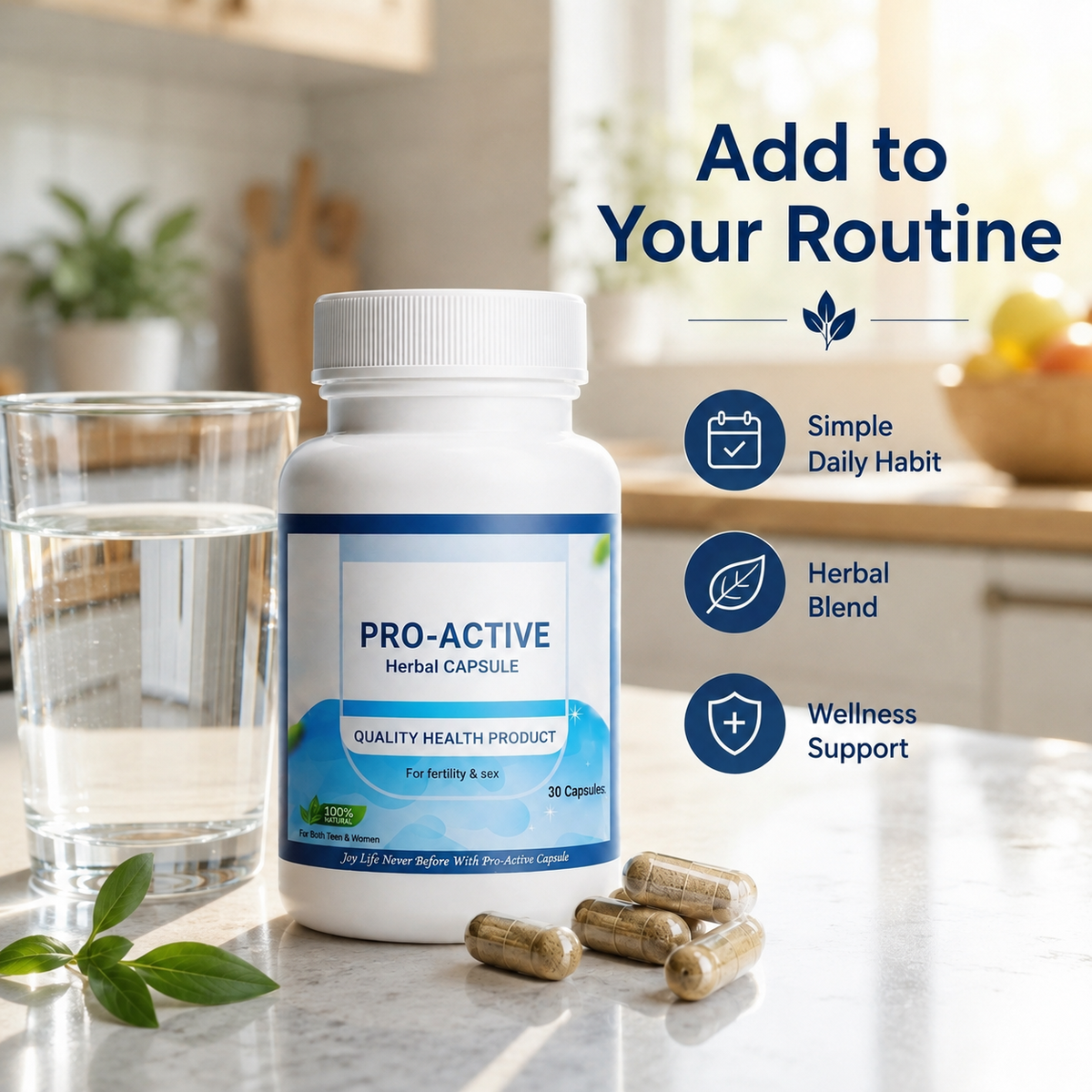 PRO-ACTIVE HERBAL SUPPLEMENT