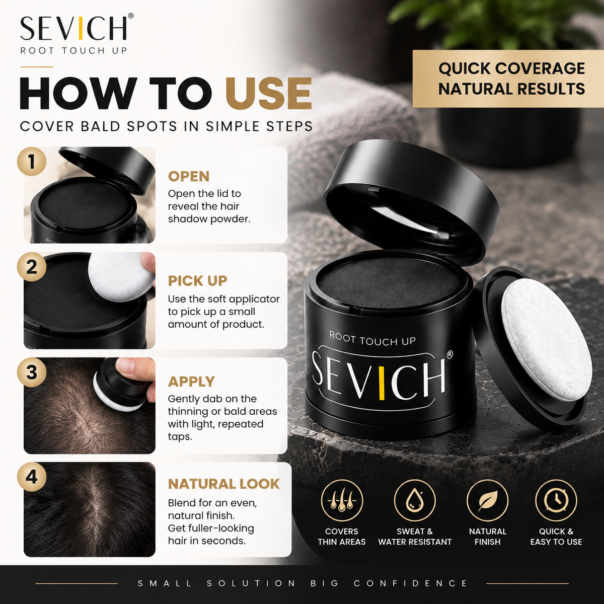 Sevich Hair Shadow Powder