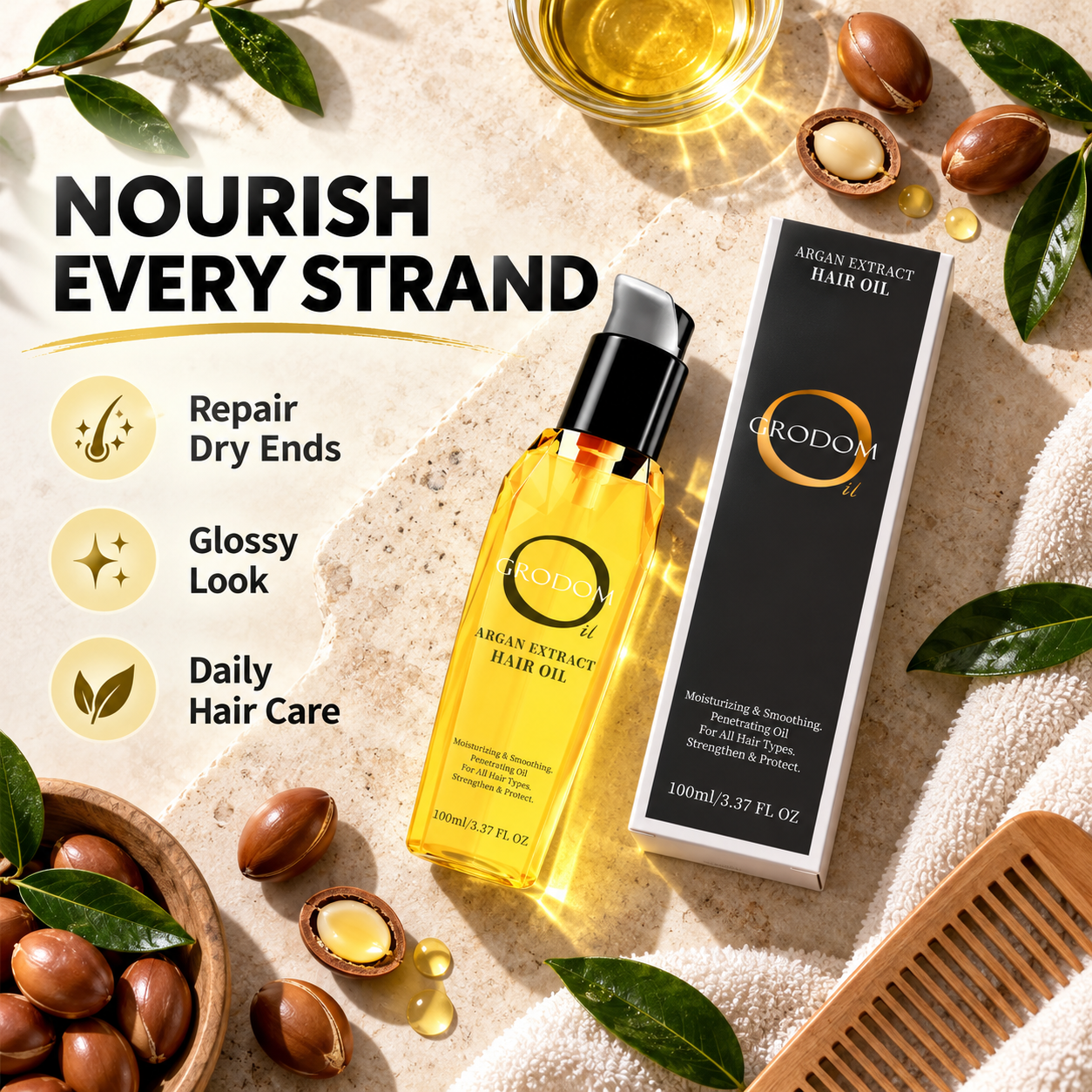 Argan Extract Hair Oil 100ML