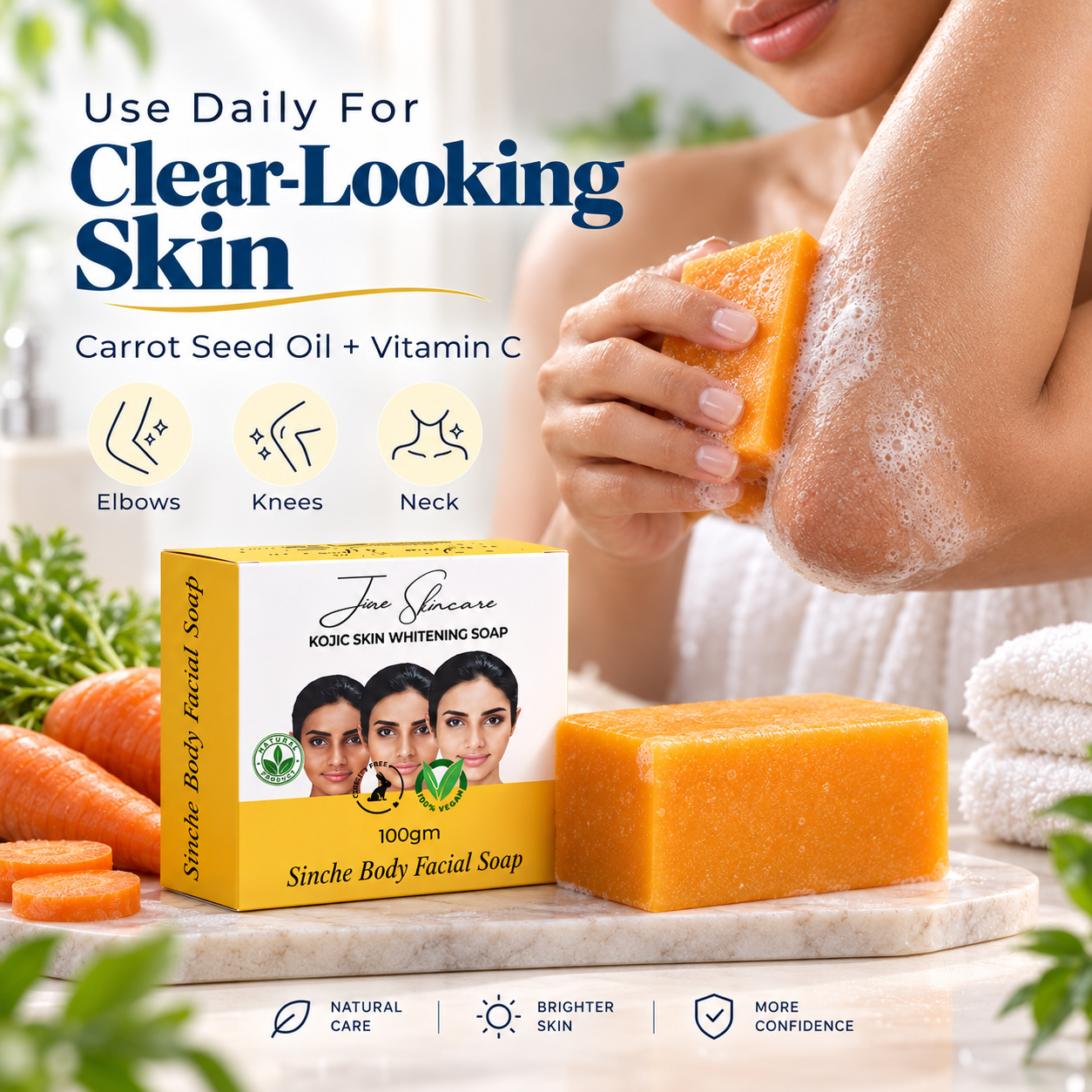 Jiore Skin Whitening Body Soap