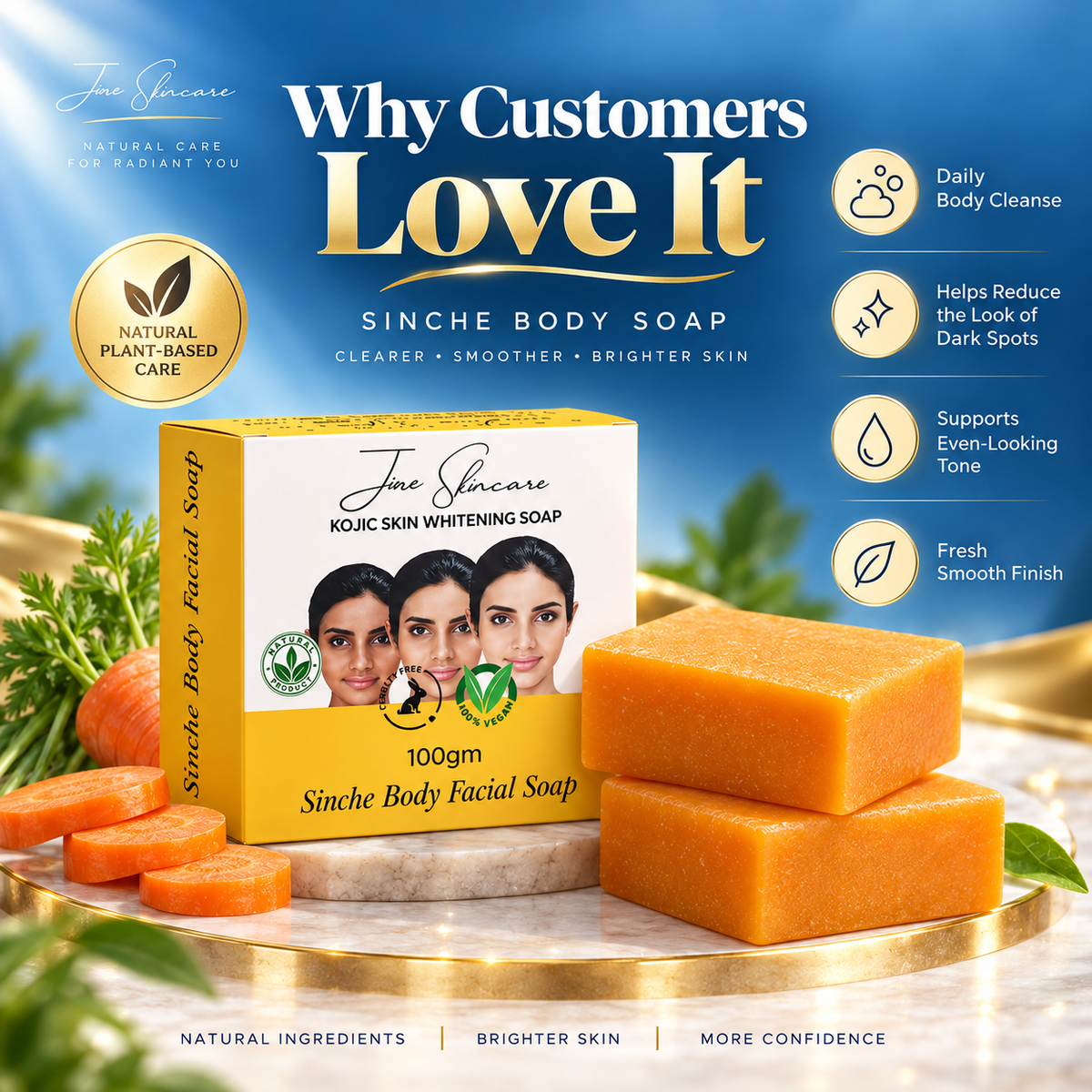Jiore Skin Whitening Body Soap