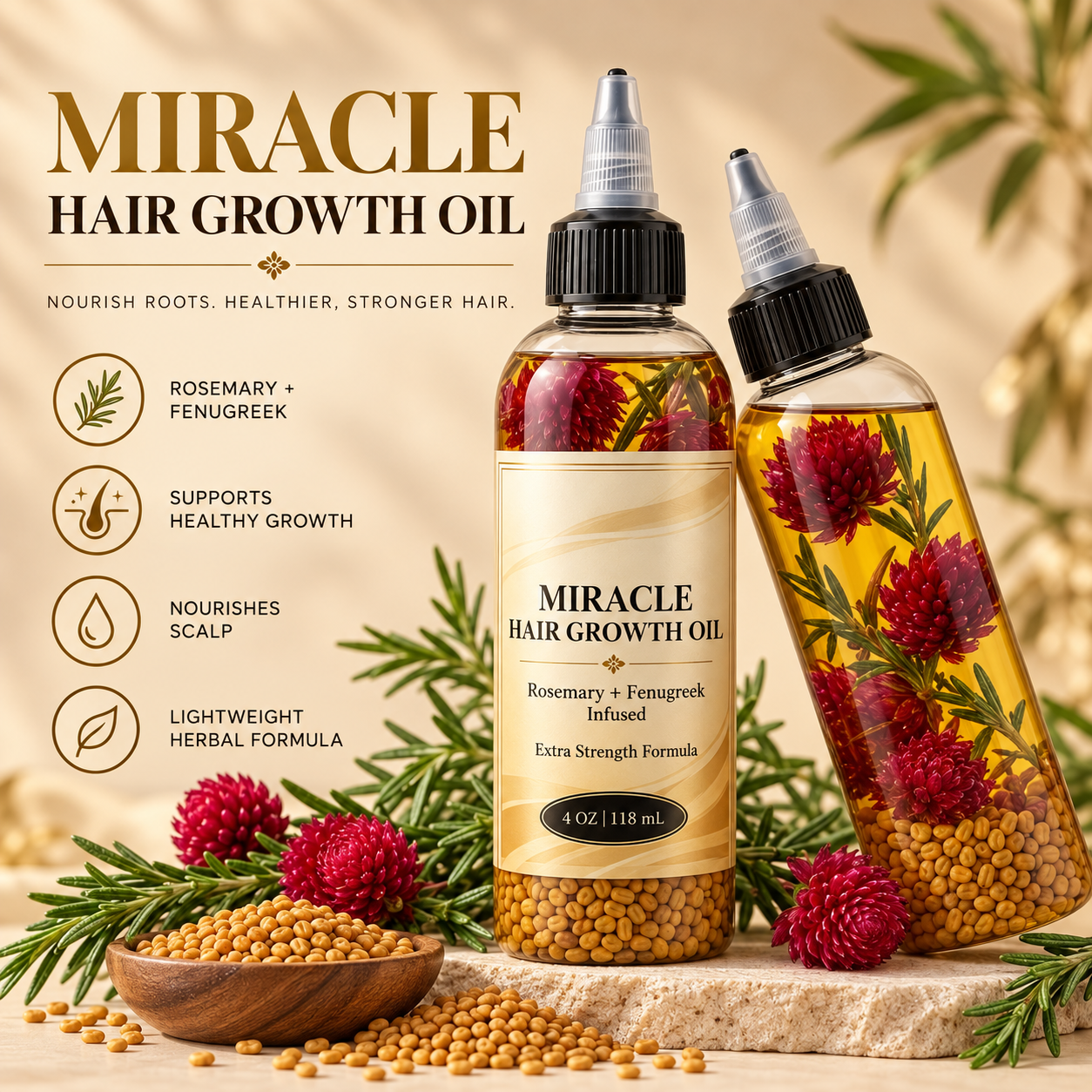 Miracle Hair Growth Oil