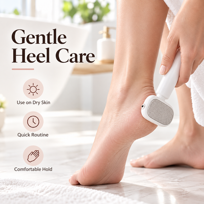 Dual-Sided Stainless Steel Foot Callus Remover & Pedicure Scraper