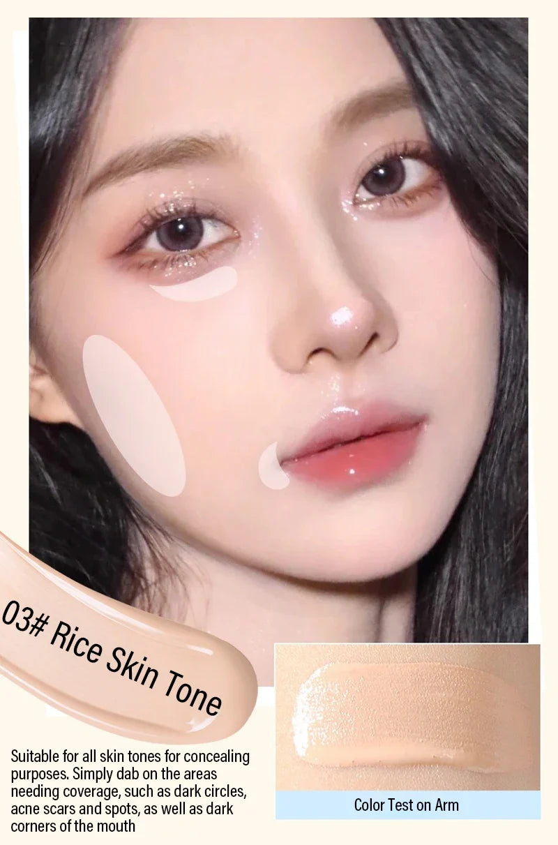 Moisturizing  Face Brightening Concealer Covering Acne Scar and Dark Circles