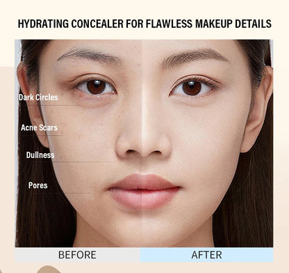 Moisturizing  Face Brightening Concealer Covering Acne Scar and Dark Circles