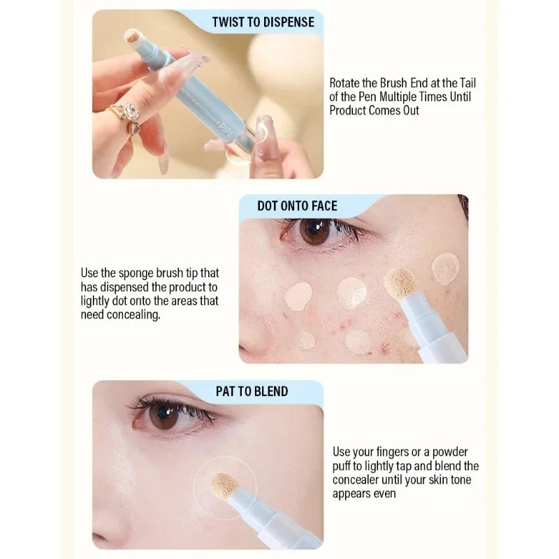 Moisturizing  Face Brightening Concealer Covering Acne Scar and Dark Circles