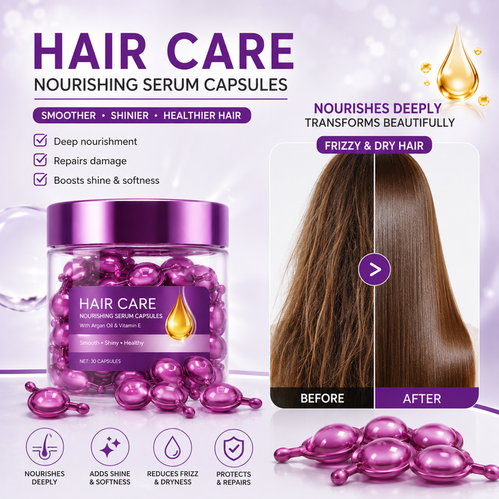 SilkAura™ Hair Repair Capsules