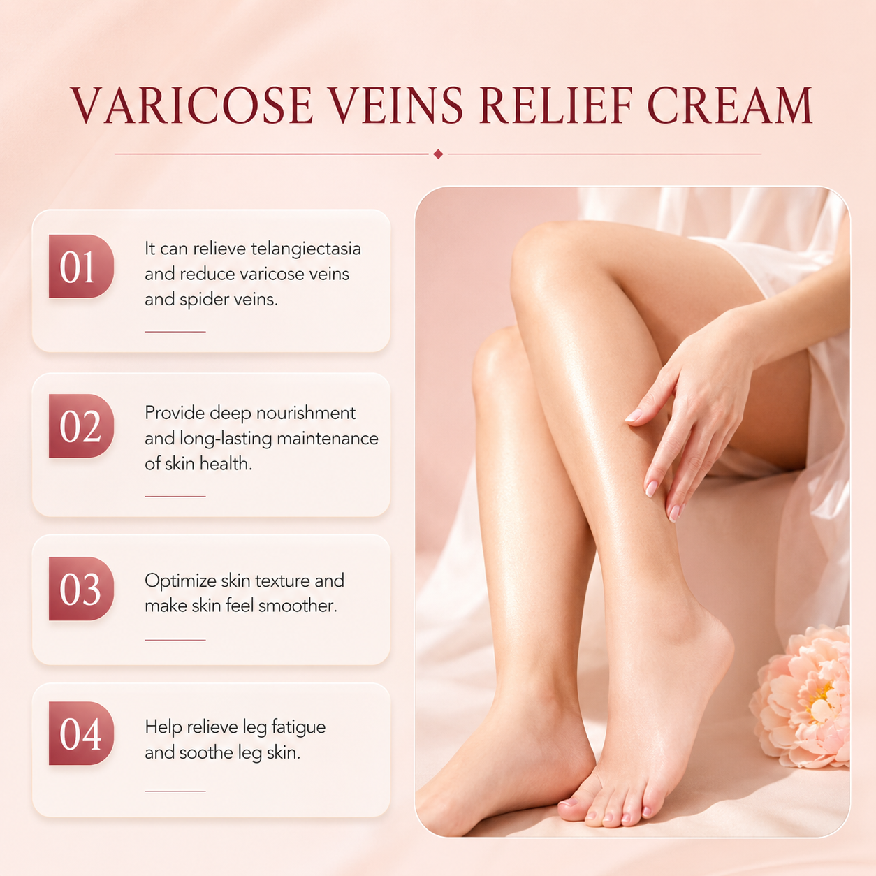 Varicose Veins Relief Cream