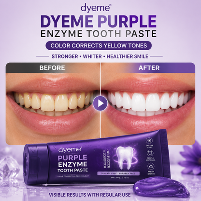 dyeme® Purple Color Correcting Toothpaste