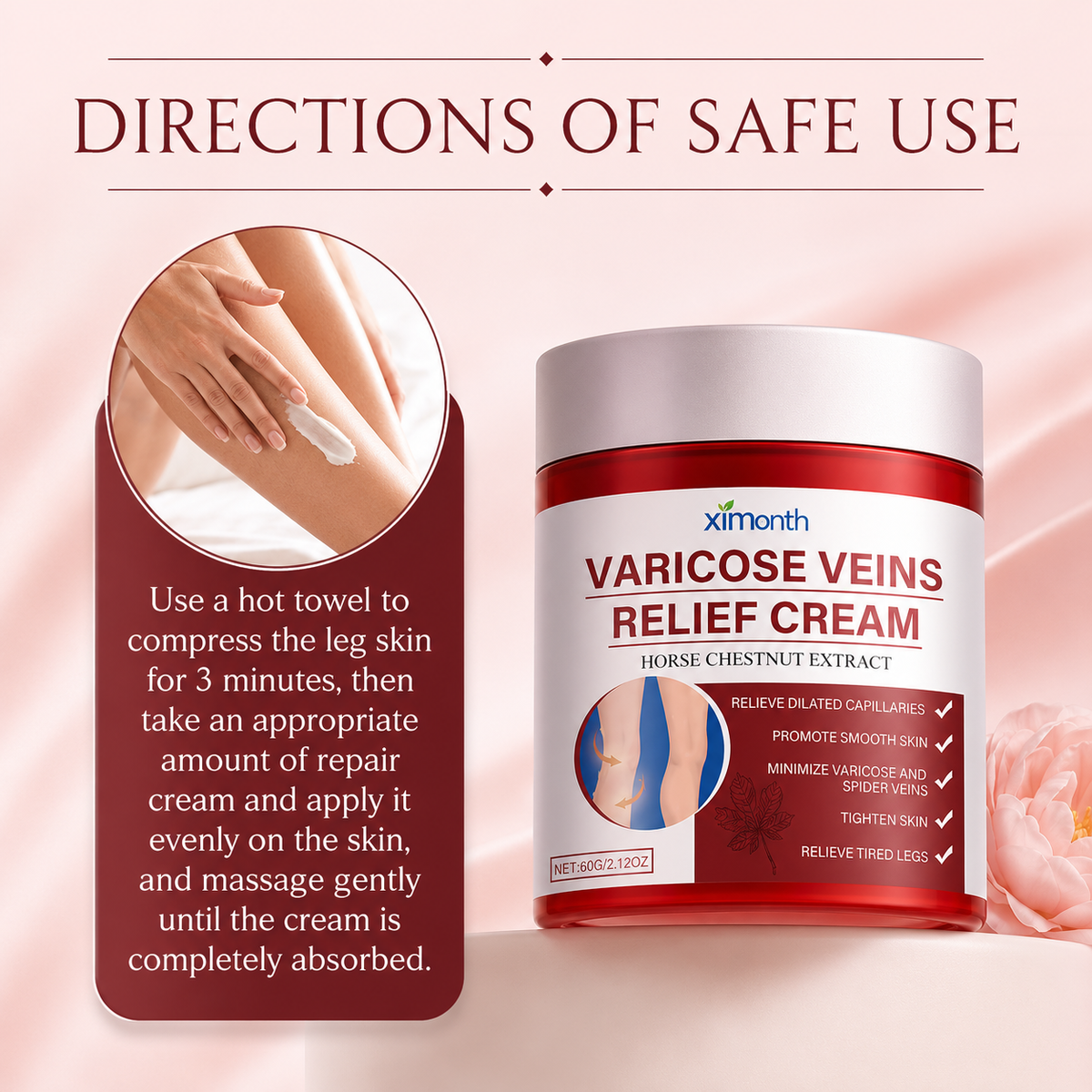 Varicose Veins Relief Cream