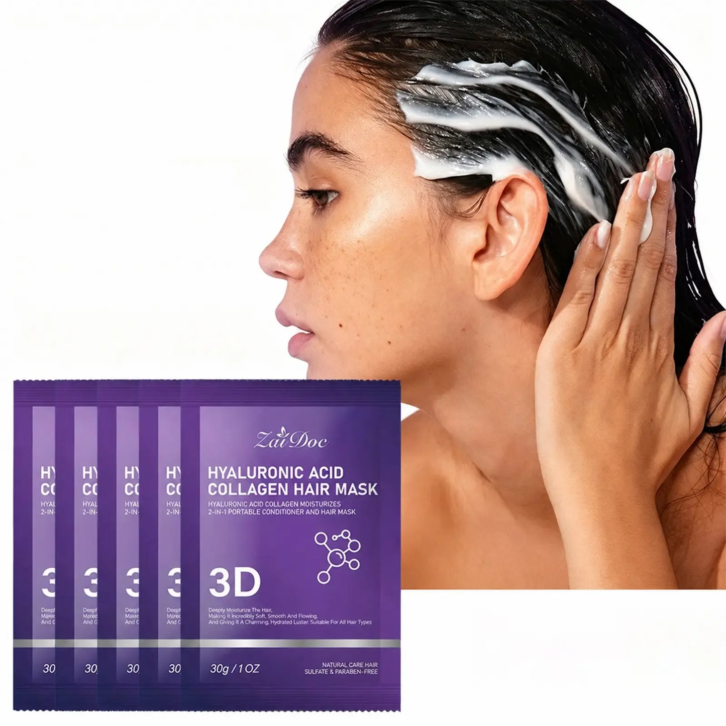 ZaiDoc Hyaluronic Acid Collagen Hair Mask