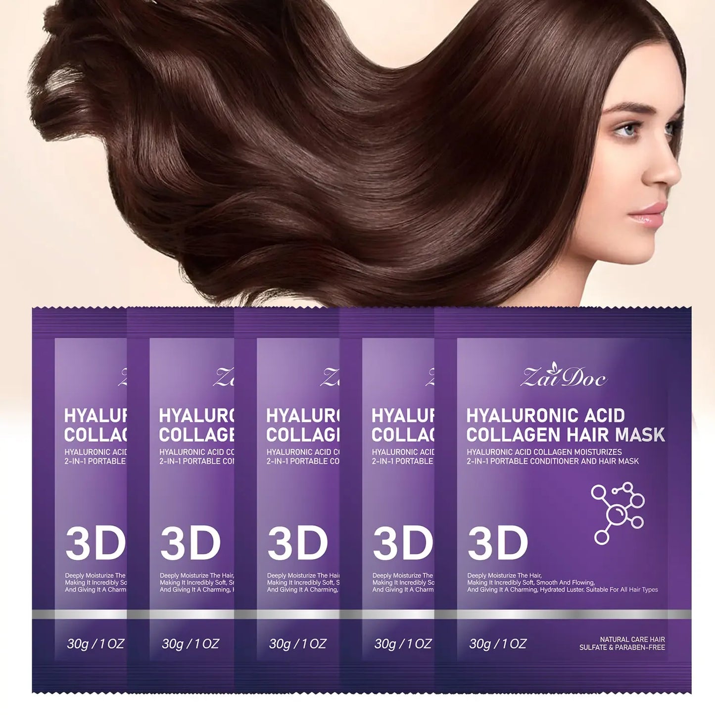 ZaiDoc Hyaluronic Acid Collagen Hair Mask