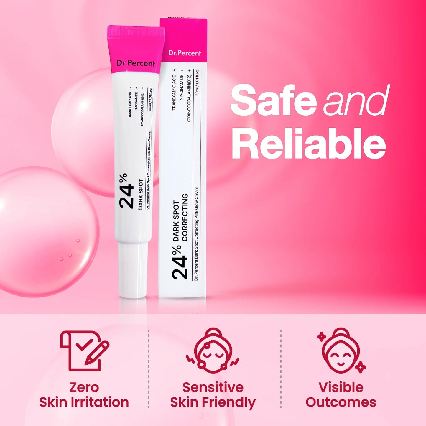 Dark Spot Correcting Pink Glow Cream