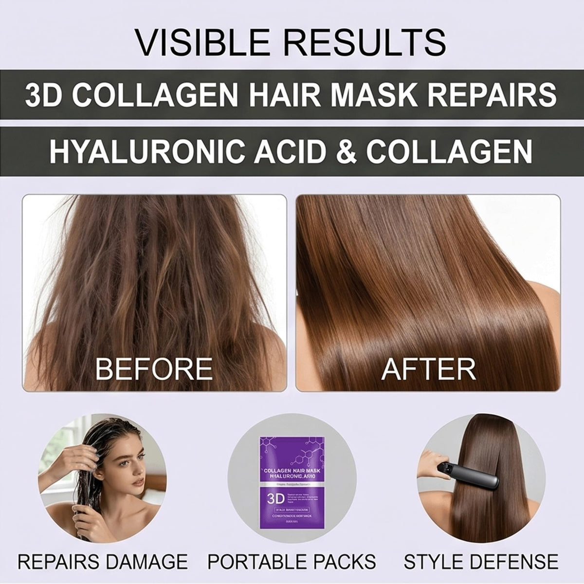 ZaiDoc Hyaluronic Acid Collagen Hair Mask