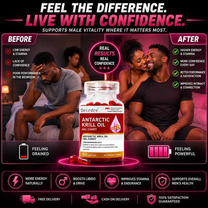 Krill Oil Capsules with Omega 3 and Astaxanthin