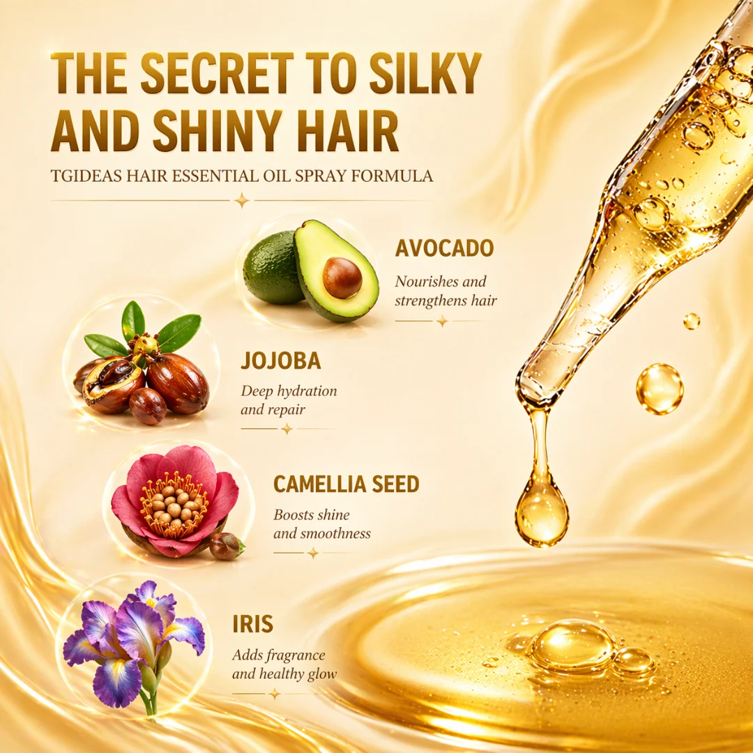 Tgideas Hair Straightening Spray