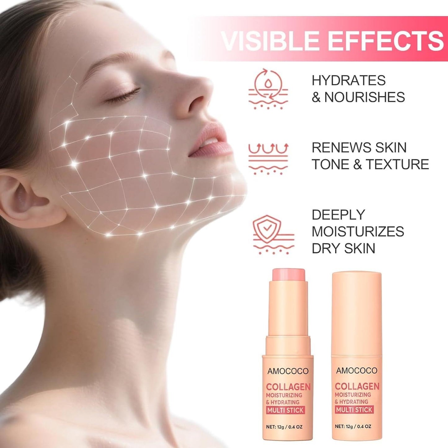 Collagen Moisturizing Multi Balm Stick