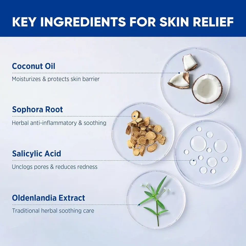 Folliculitis & Acne Treatment Cream – Salicylic Acid & Herbal Extracts for Scalp