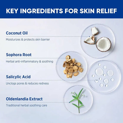 Folliculitis & Acne Treatment Cream – Salicylic Acid & Herbal Extracts for Scalp