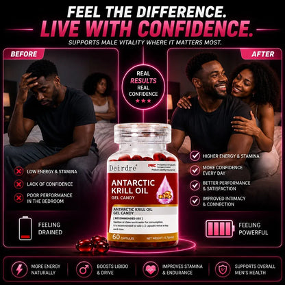 Krill Oil Capsules with Omega 3 and Astaxanthin